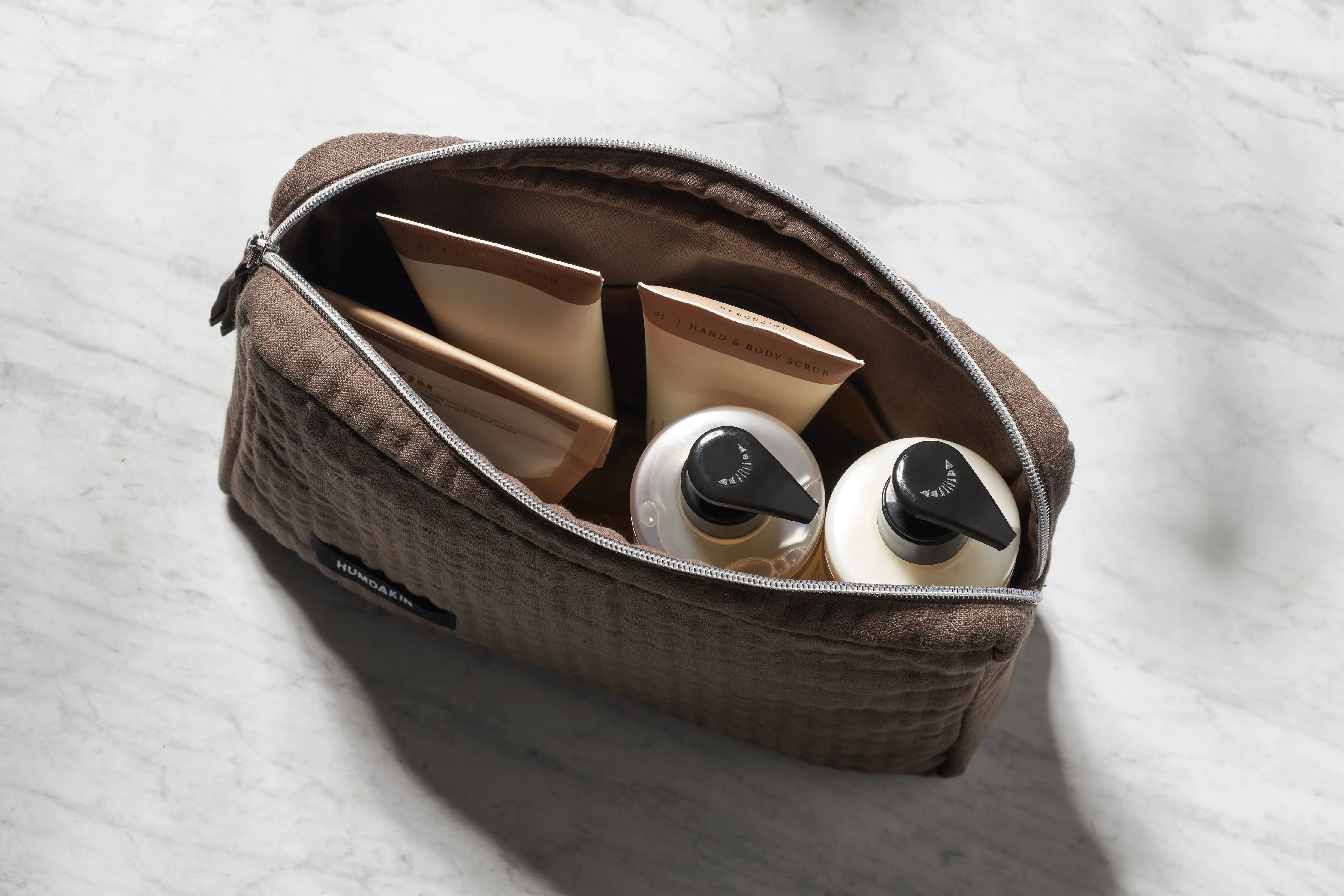 HUMDAKIN Toilettaske i hør Accessories 151 Waldorf